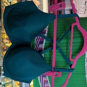 Elegant Teal Women's Bra